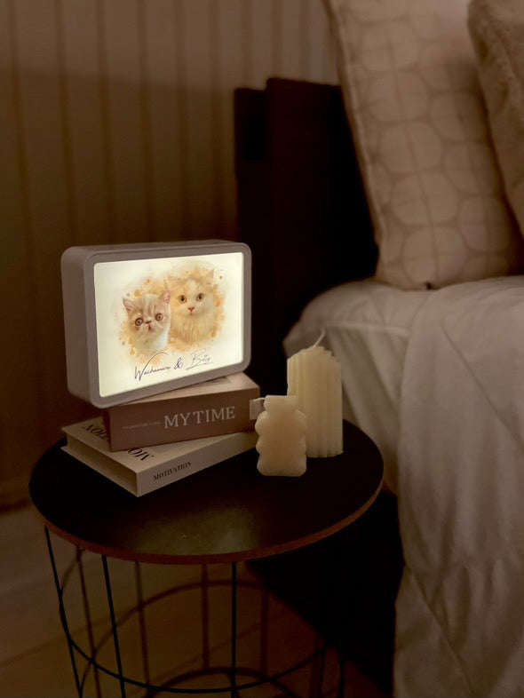 Luminous Mirror Portrait